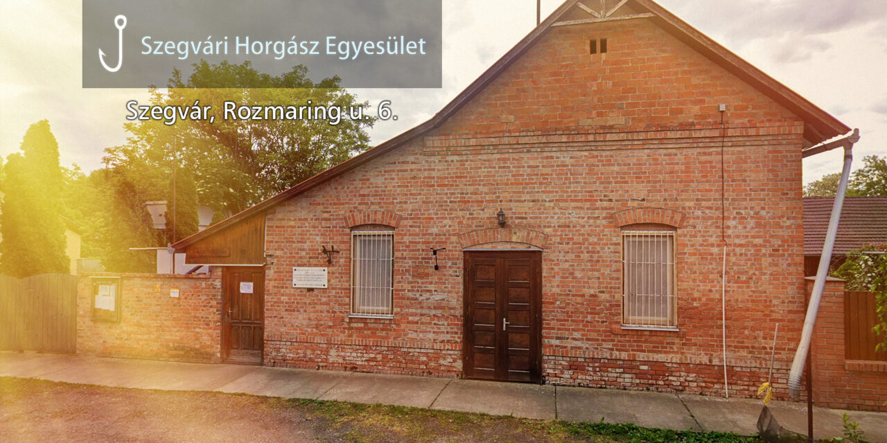 Változik a Szegvári Horgászegyesület nyitvatartási ideje