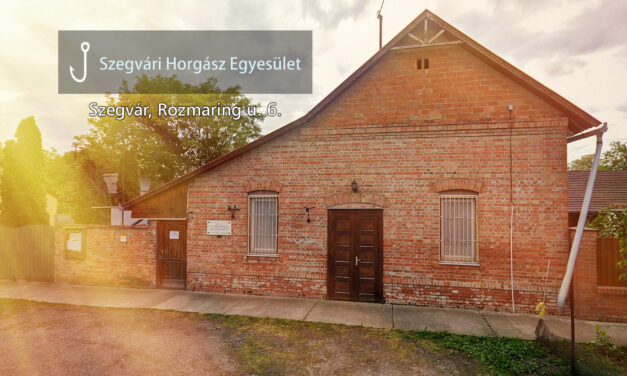 Változik a Szegvári Horgászegyesület nyitvatartási ideje